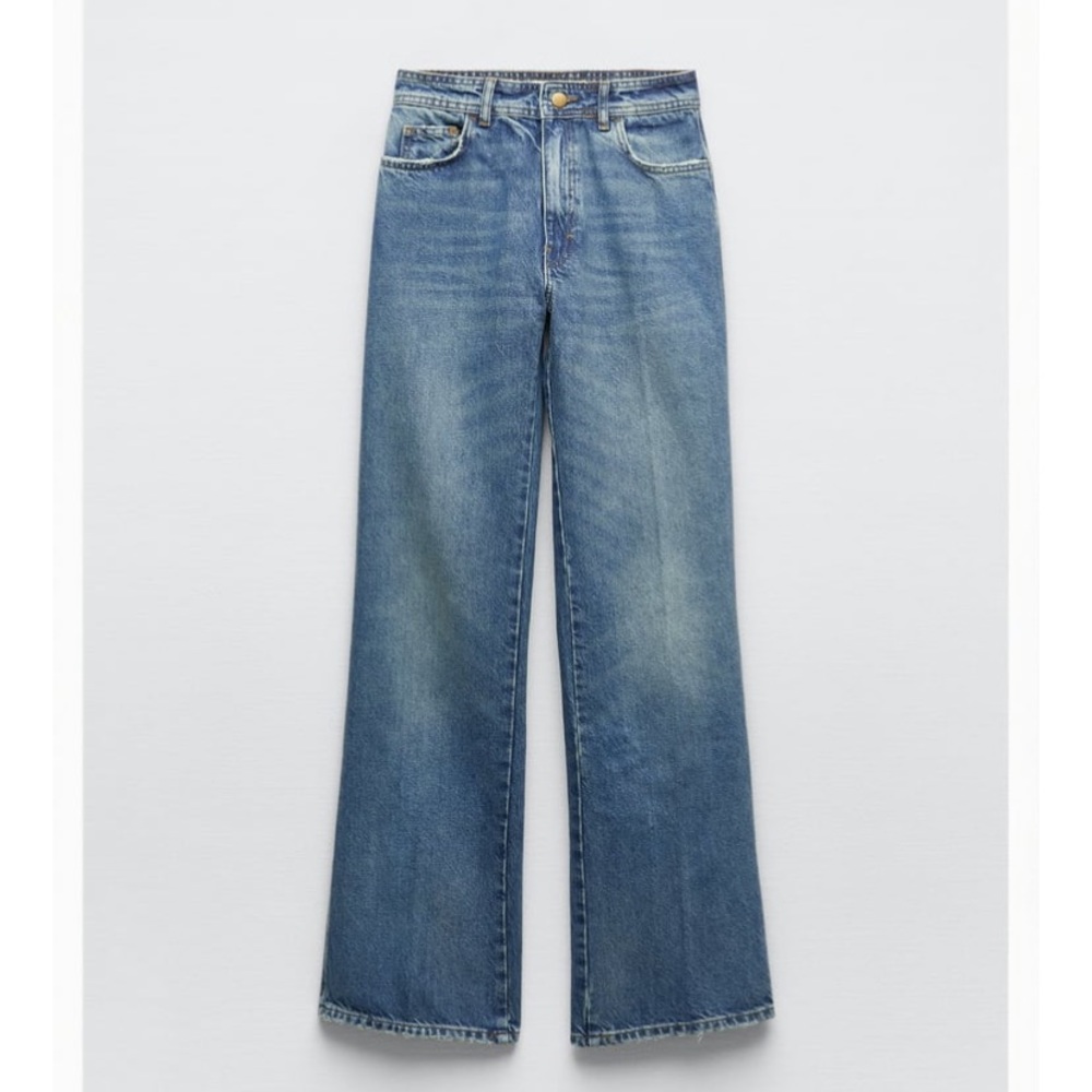 THE ‘70S HIGH RISE FULL LENGTH ZW Zara JEANS 10